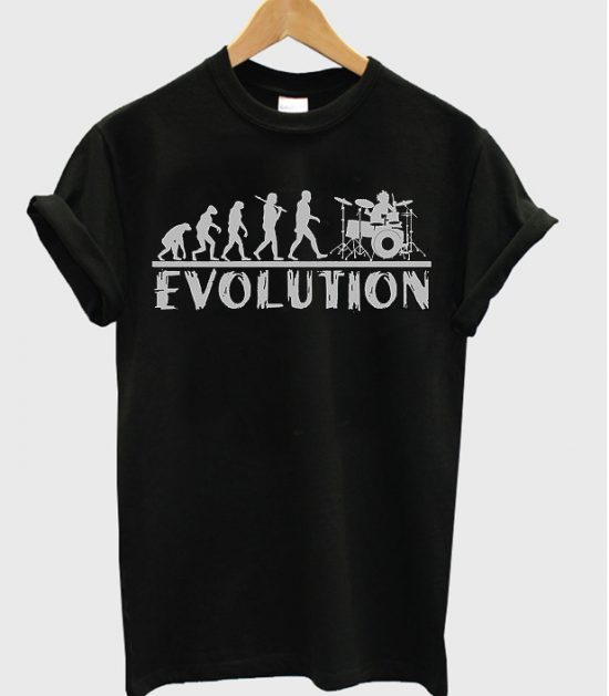 Drummer Evolution T-shirt