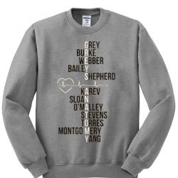 Greys Anatomy Grey Sweatshirt