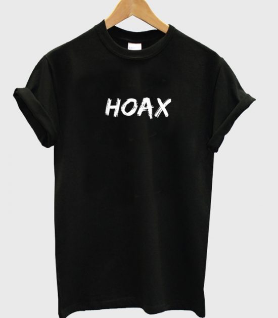 Hoax Black Unisex T-Shirt