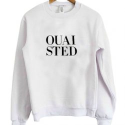 OUAISTED White Sweatshirt