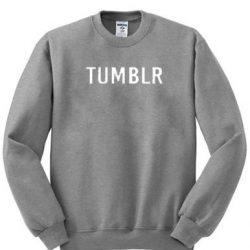 Tumblr Grey Unisex Sweatshirt