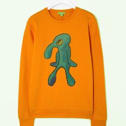 Bold and Brash Yellow Christmas Sweatshirt