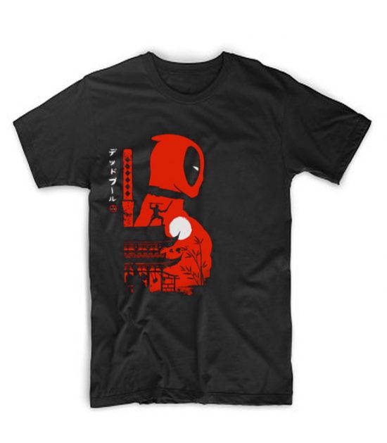 Deadpool Anime Japanese Style T-Shirt