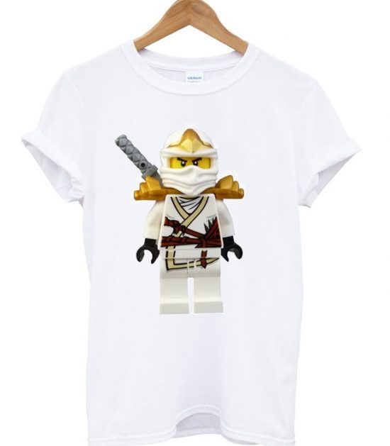 Zane White Ninjago Lego T-Shirt