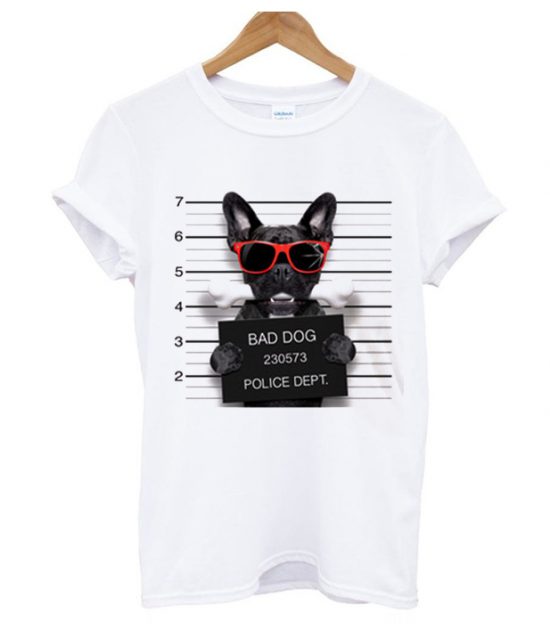 Bad Dog Police T Shirt