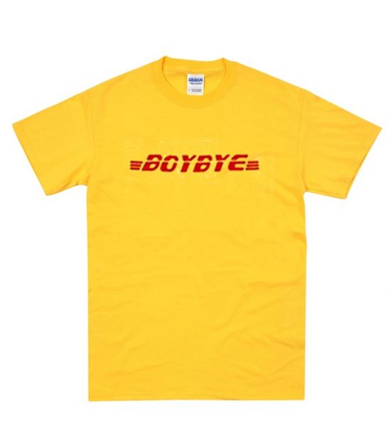 Boy Bye Yellow T-Shirt