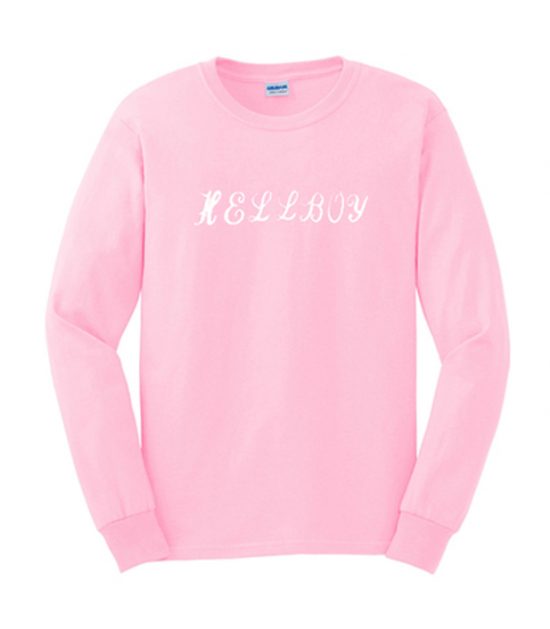 Hellboy Pink Sweatshirt