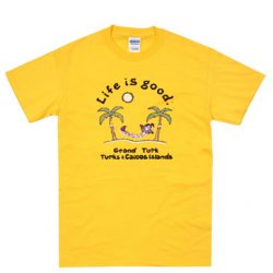 Life Is Good Grand Turk T-shirt