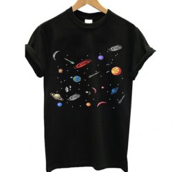 Space Planet Galaxy t shirt