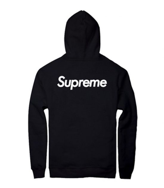 Supreme Logo Back Hoodie