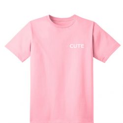 cute pink t shirt