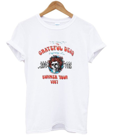 Vintage Grateful Dead '87 Tour Shirt This is a rare - Depop