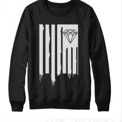 Diamond Dripping Trill Flag Sweatshirt