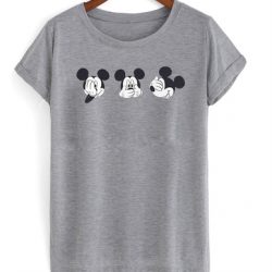 Mickey mouse expression t shirt