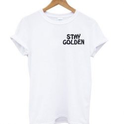 Stay Golden Graphic T shirt