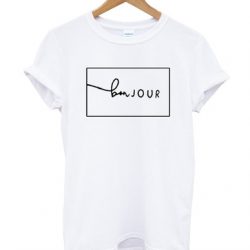 bonjour t shirt