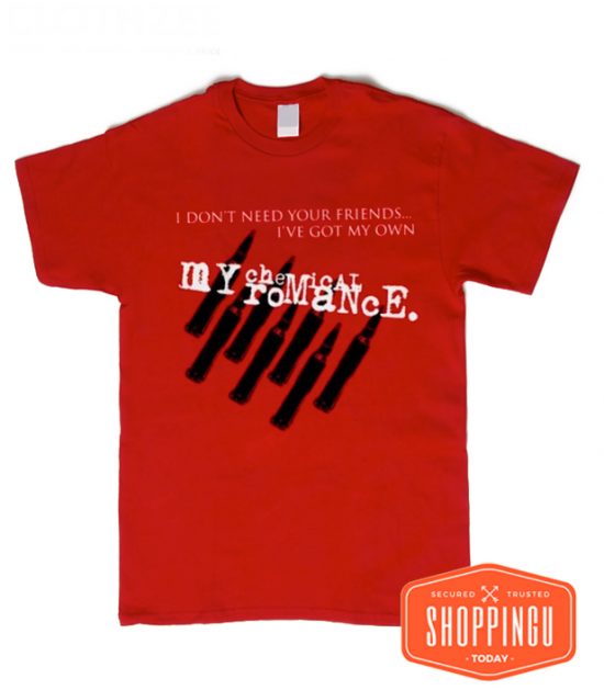 My Chemical Romance Red T Shirt