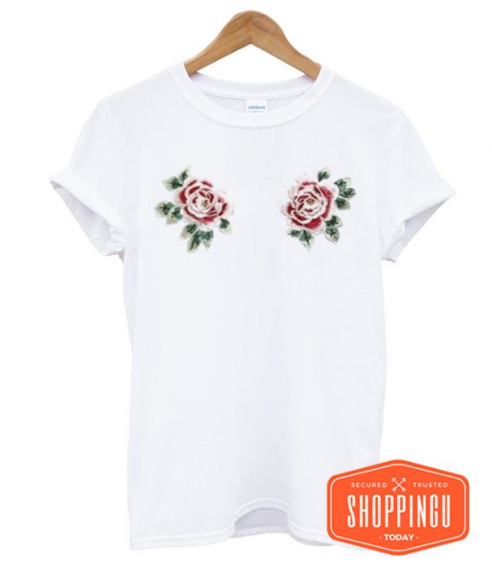 Twin Roses T Shirt