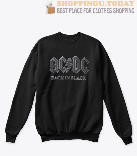 ACDC Back In Black Sweatshirt