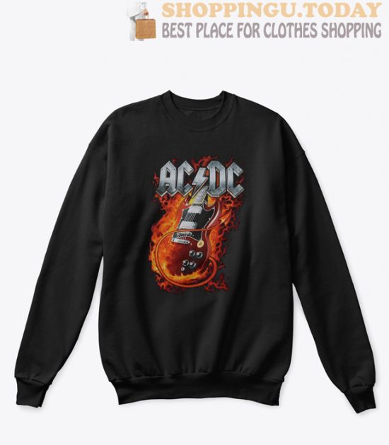 ACDC Guitar Sweatshirt