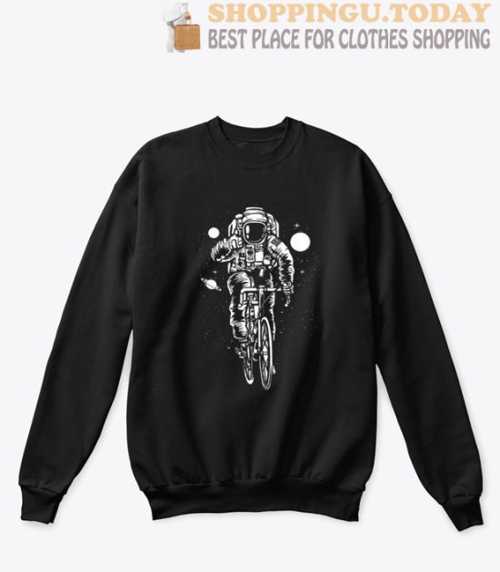 Astronaut on a Bike Sweatshirt