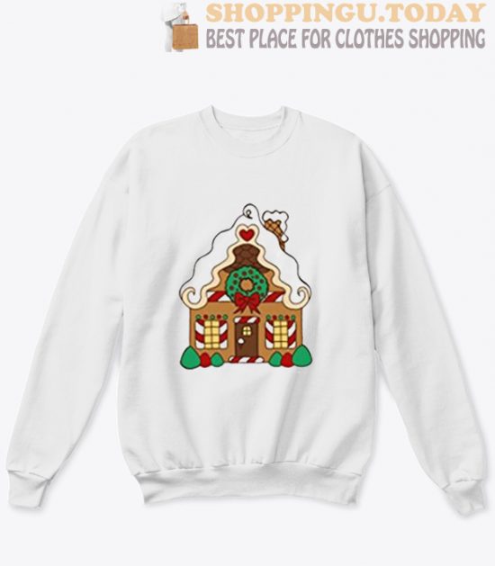 Christmas Gingerbread House sweatshirt