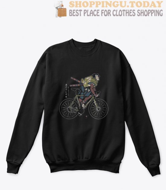 Cycling race samurai sweatshirt