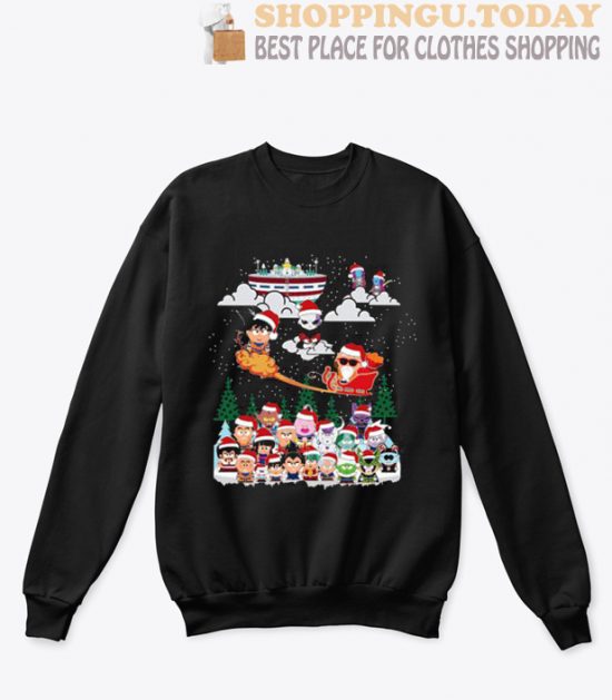 Dragon ball chibi Christmas sweatshirt