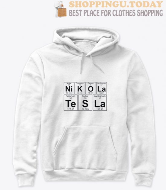 Ni K O La Te S La Nikola Tesla Hoodie