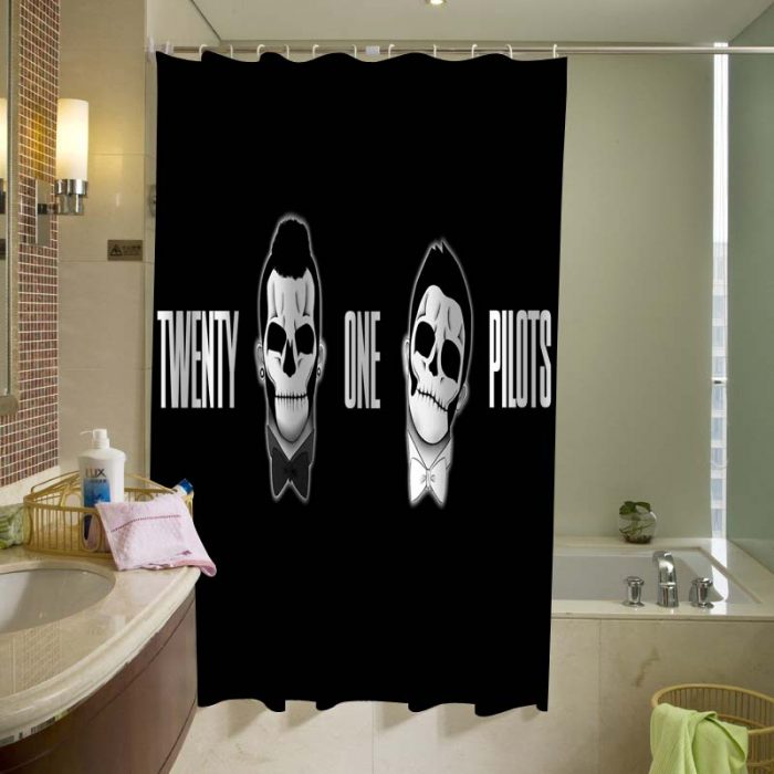 21 pilots Shower Curtain