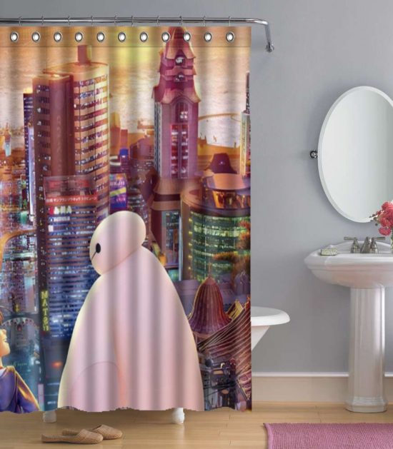 Big Hero 6 Shower Curtain