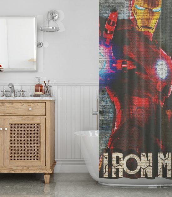 Iron Man Shower Curtain