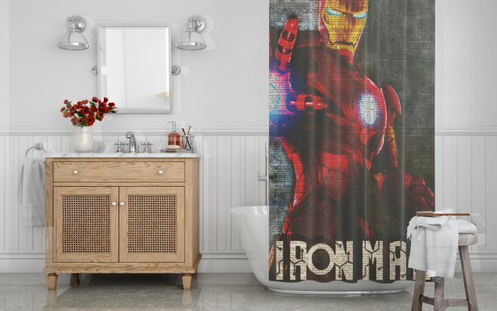 Iron Man Shower Curtain