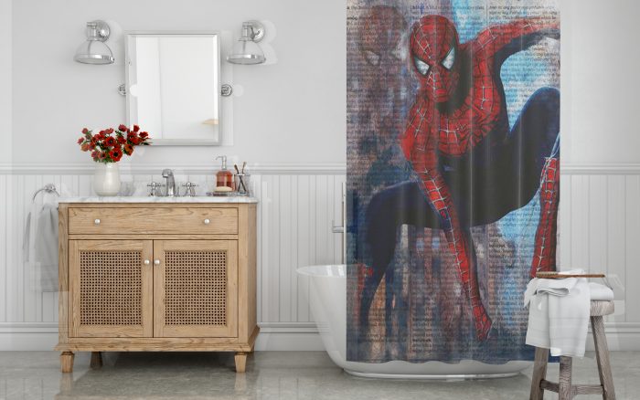 Spiderman Shower Curtain