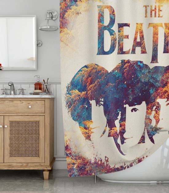 The Beatles Shower Curtain