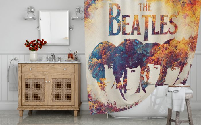 The Beatles Shower Curtain