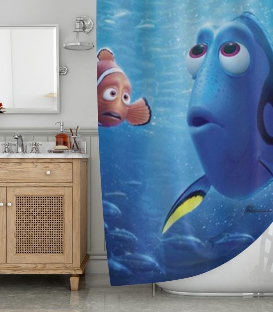 Finding Dory and Nemo Shower Curtain