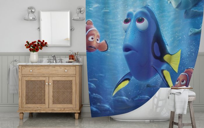 Finding Dory and Nemo Shower Curtain