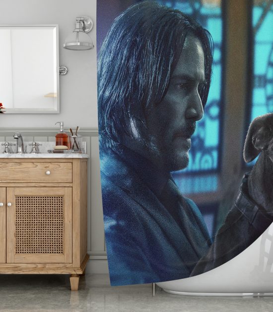 John Wick Shower Curtain