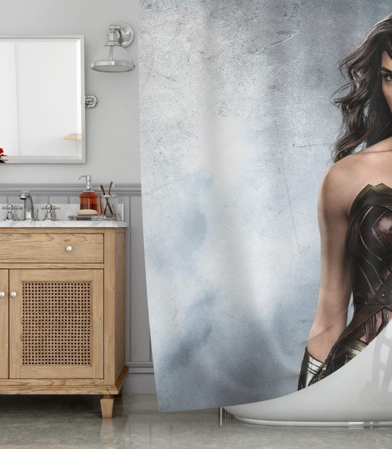 The Wonder Woman Shower Curtain