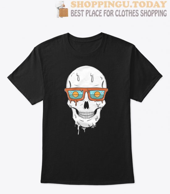 Skull Nature High Quality T Shirt