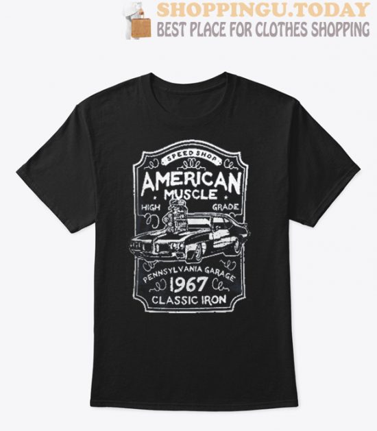 AMerican Muscle Car Pennsylvania Garage SP T Shirt