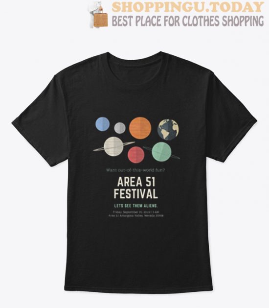 Area 51 Festival T Shirt