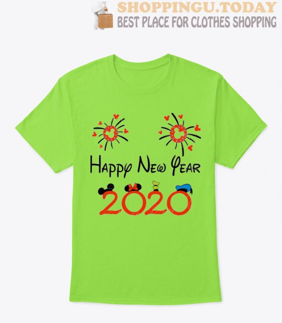 Disney Happy New Year SVG 2020 SP T Shirt