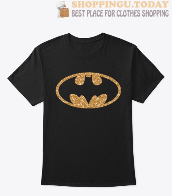 Gold Glitter Batman SP T-Shirt