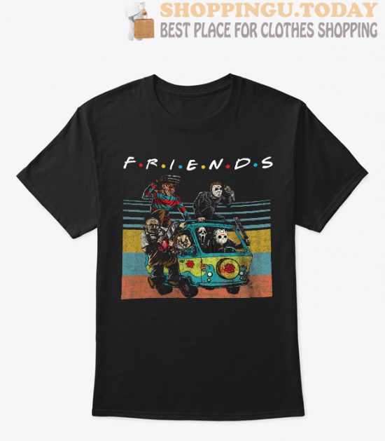 Halloween Horror Movie Friends Funny SP T-Shirt