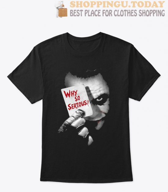 Herren Joker Why So Serious T shirt