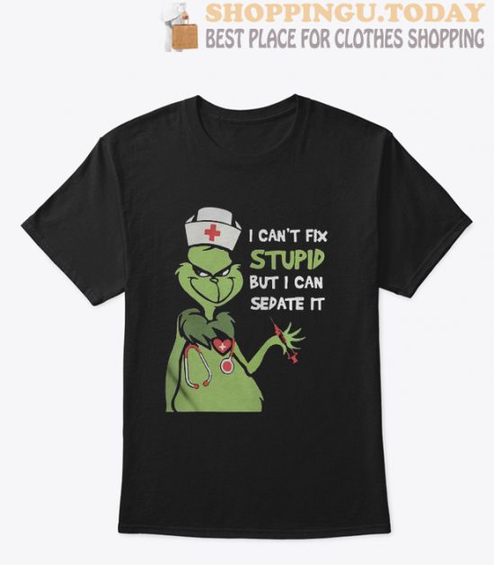 I can't fix stupid but I can sedate it T Shirt