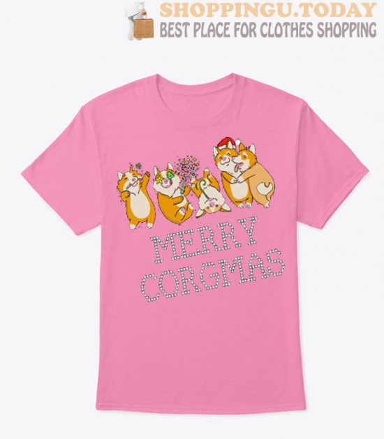 Merry Corgmas Shirt, Corgi SP T-Shirt