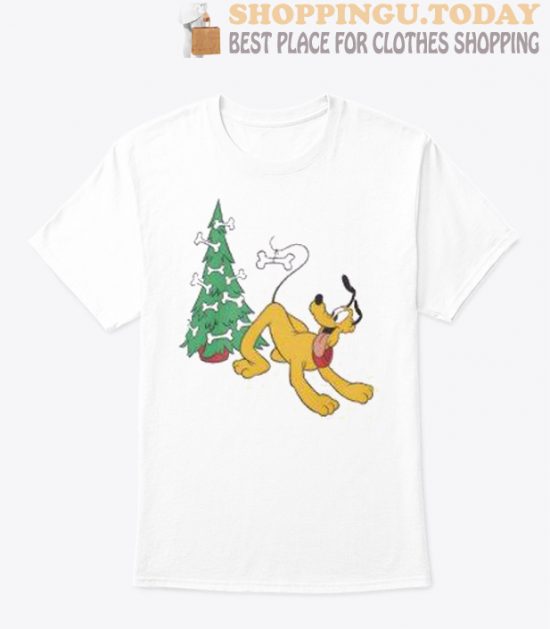 Pluto at Christmas T-Shirt